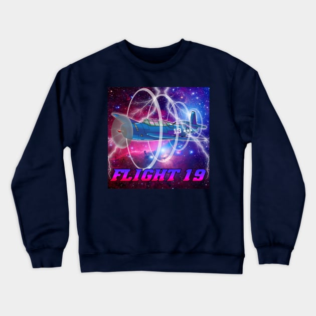 Lost Flight 19 Crewneck Sweatshirt by lytebound